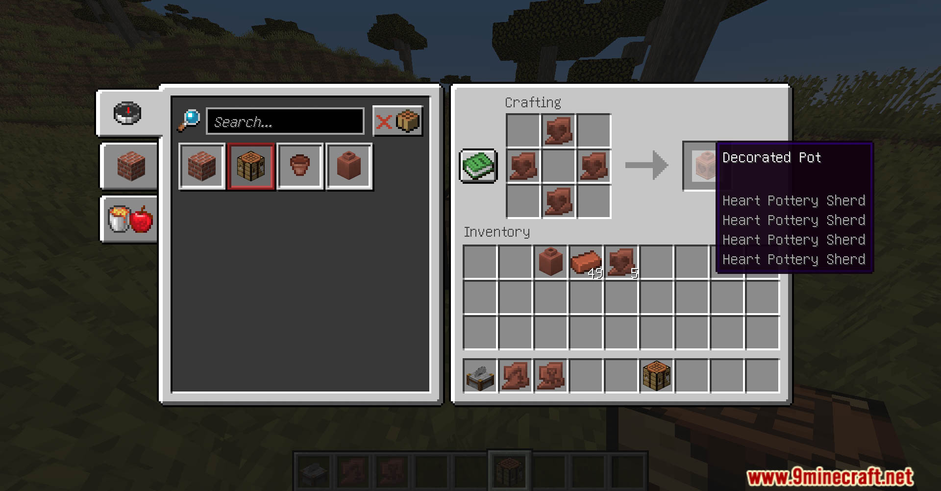 Craftable Pottery Sherds Data Pack (1.20.4, 1.19.4) - Unearth Ancient Artifacts! 7