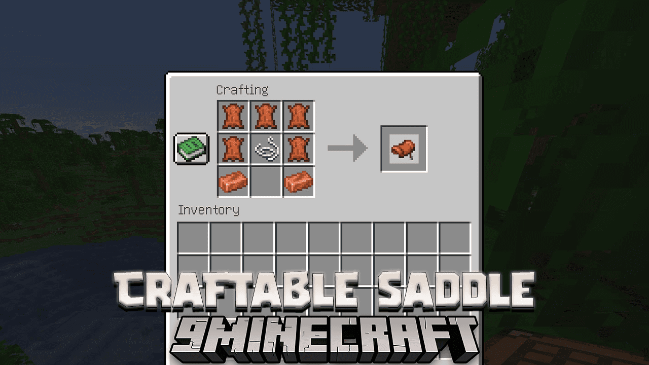 Craftable Saddle Data Pack (1.20.4, 1.19.4) - Saddlecraft! 1