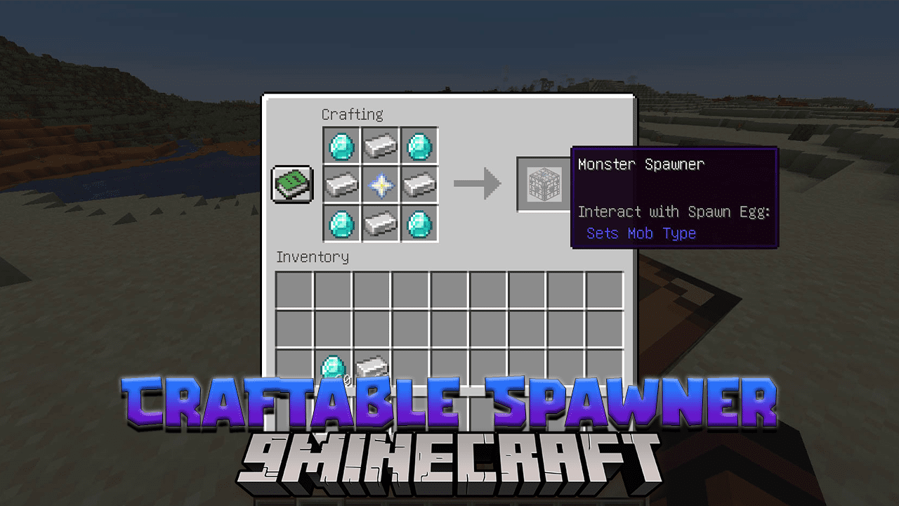 Craftable Spawners Data Pack (1.20.4, 1.19.4) - Spawn Mastery! 1