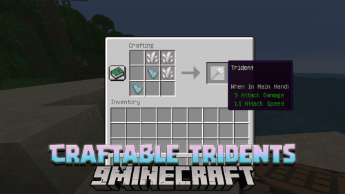 Craftable Tridents Data Pack (1.20.4, 1.19.4) – Forge and Flow! Thumbnail