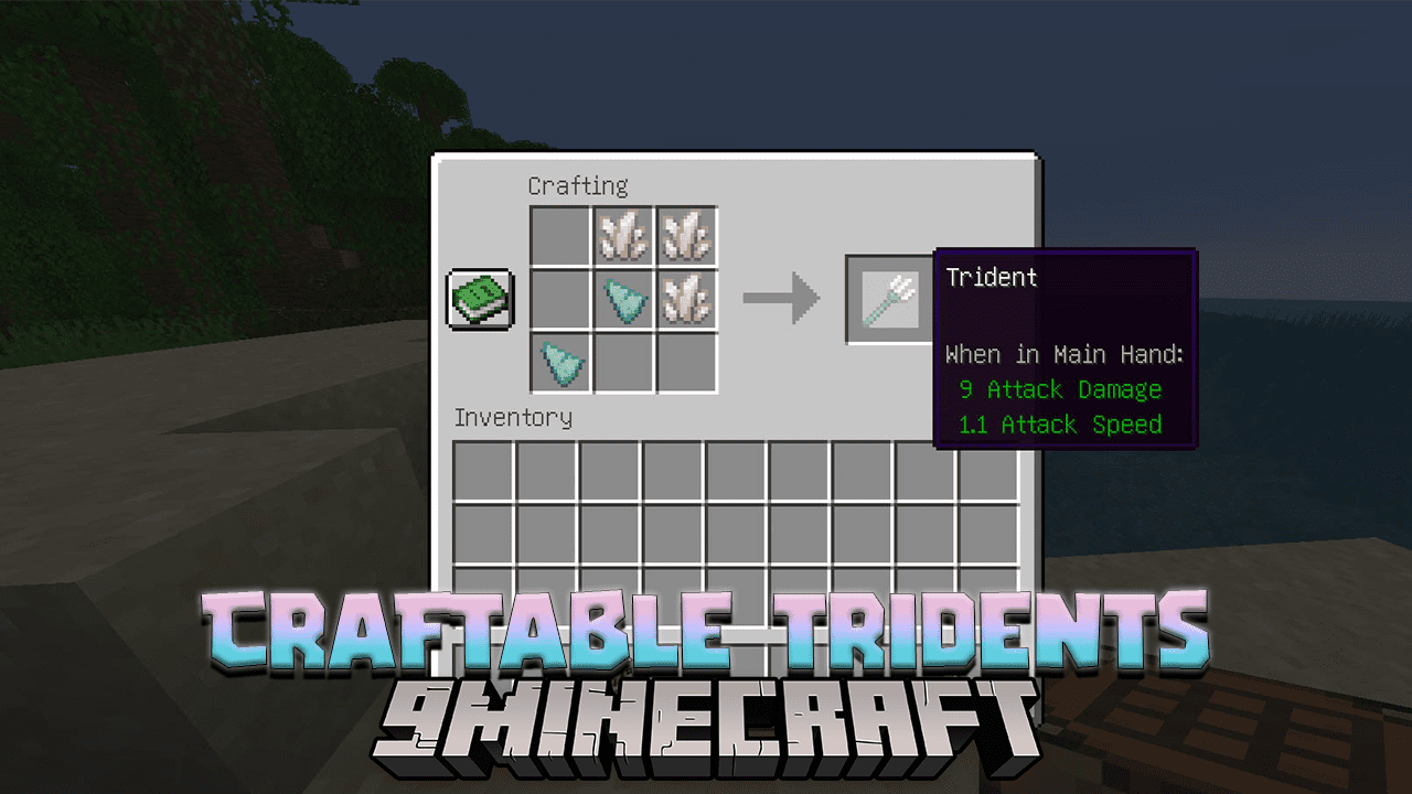 Craftable Tridents Data Pack (1.20.4, 1.19.4) - Forge and Flow! 1