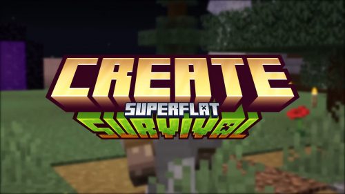 Create Superflat Survival Modpack (1.20.1) – Starting Out with Nothing Thumbnail