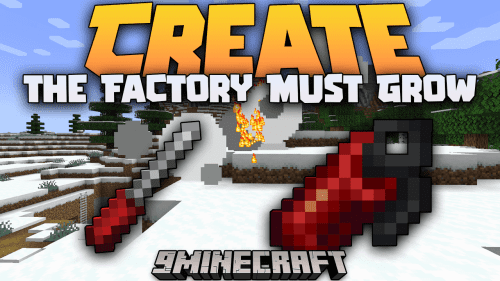 Create The Factory Must Grow Mod (1.20.1, 1.19.2) – Pioneering Dieselpunk In Minecraft Thumbnail