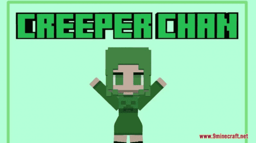 Creeper Chan Resource Pack (1.20.6, 1.20.1) – Texture Pack Thumbnail