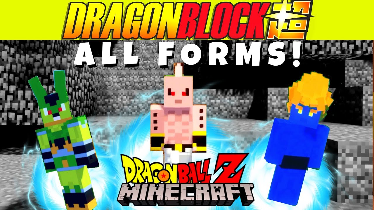 DBC Essentials Mod (1.7.10) - New Forms for Dragon Block C 1