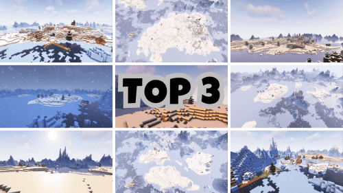 Top 3 Best Starter Seeds For Minecraft (1.20.4, 1.19.4) – Java/Bedrock Edition Thumbnail