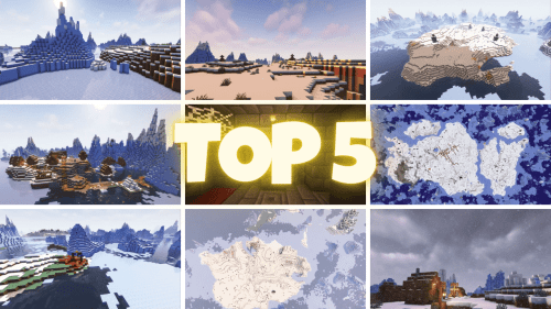 Top 5 Snowy Village Seeds For Minecraft (1.20.4, 1.19.4) – Java/Bedrock Edition Thumbnail