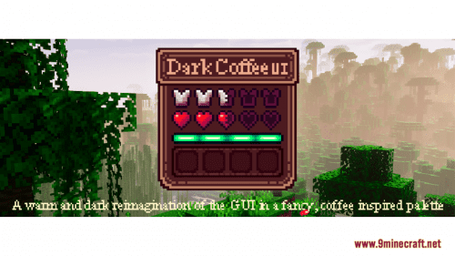 Dark Coffee GUI Resource Pack (1.20.6, 1.20.1) – Texture Pack Thumbnail