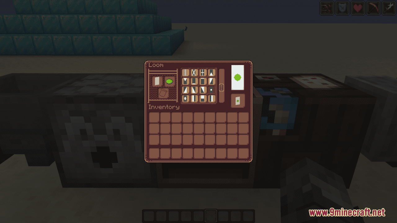 Dark Coffee GUI Resource Pack (1.20.6, 1.20.1) - Texture Pack 14