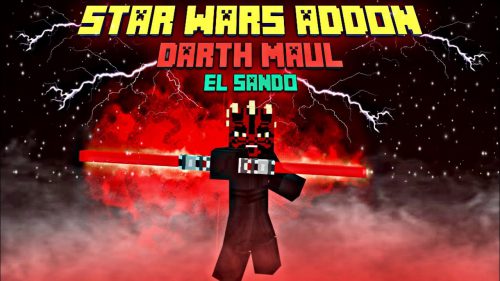 Darth Maul Addon (1.20, 1.19) – MCPE/Bedrock Star Wars Mod Thumbnail