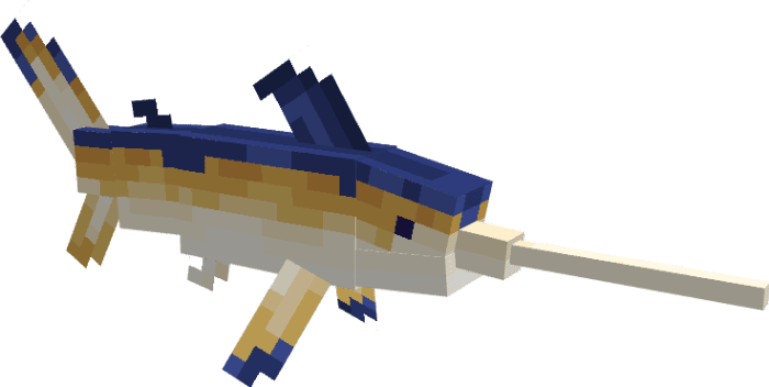 DeepBlue: Creatures Addon (1.20, 1.19) - MCPE/Bedrock Mod 12