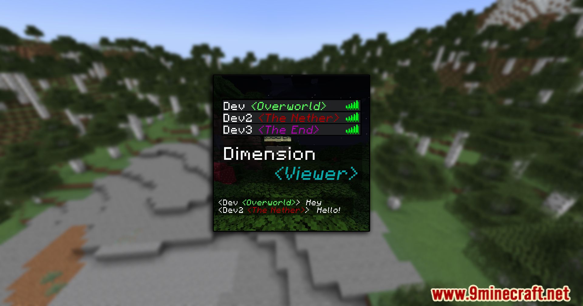 Dimension Viewer Mod (1.20.4, 1.19.4) - Navigating Minecraft Realms With Precision 3