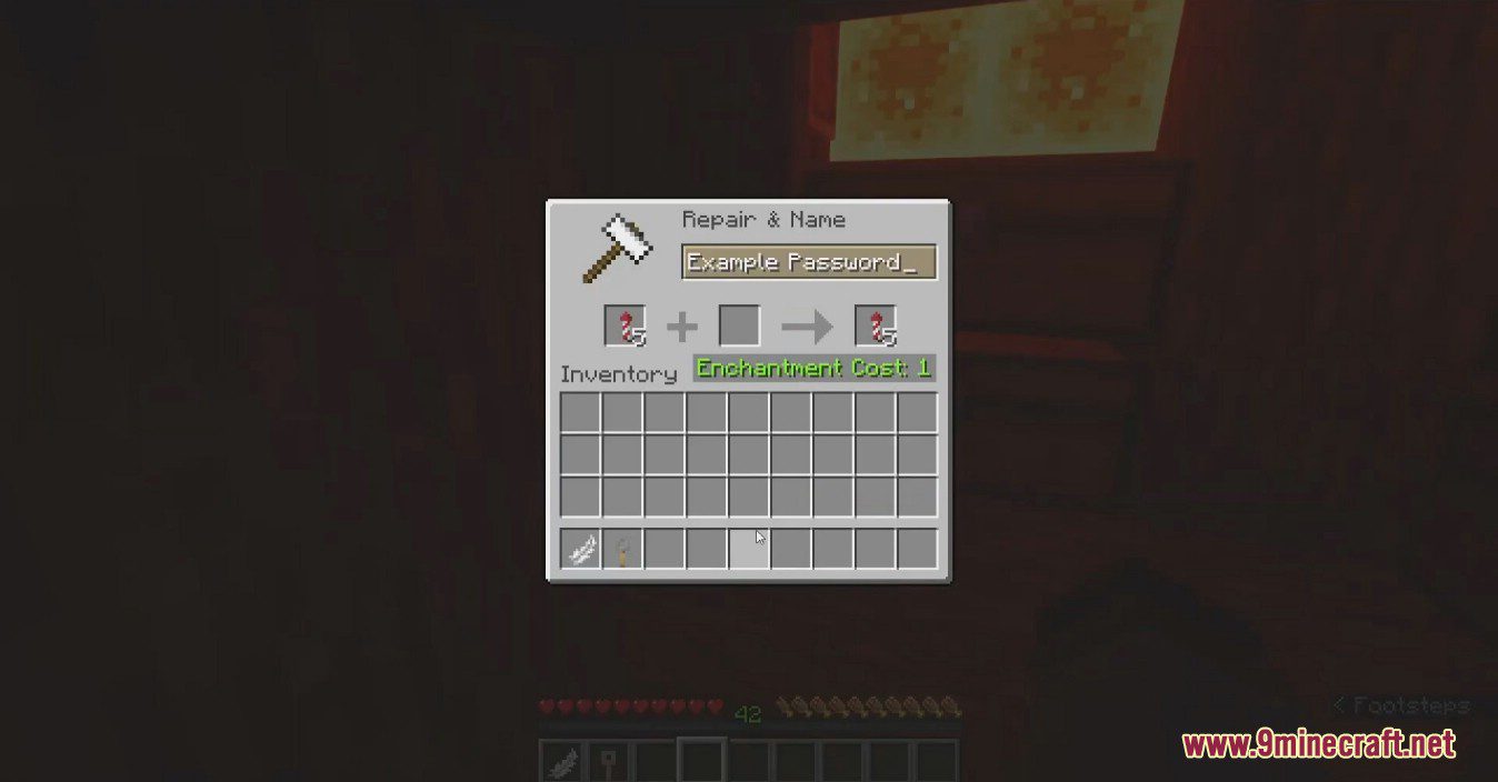 Door Locker Mod (1.20.4, 1.19.2) - Lock the Door, Trapdoor, Button... 5