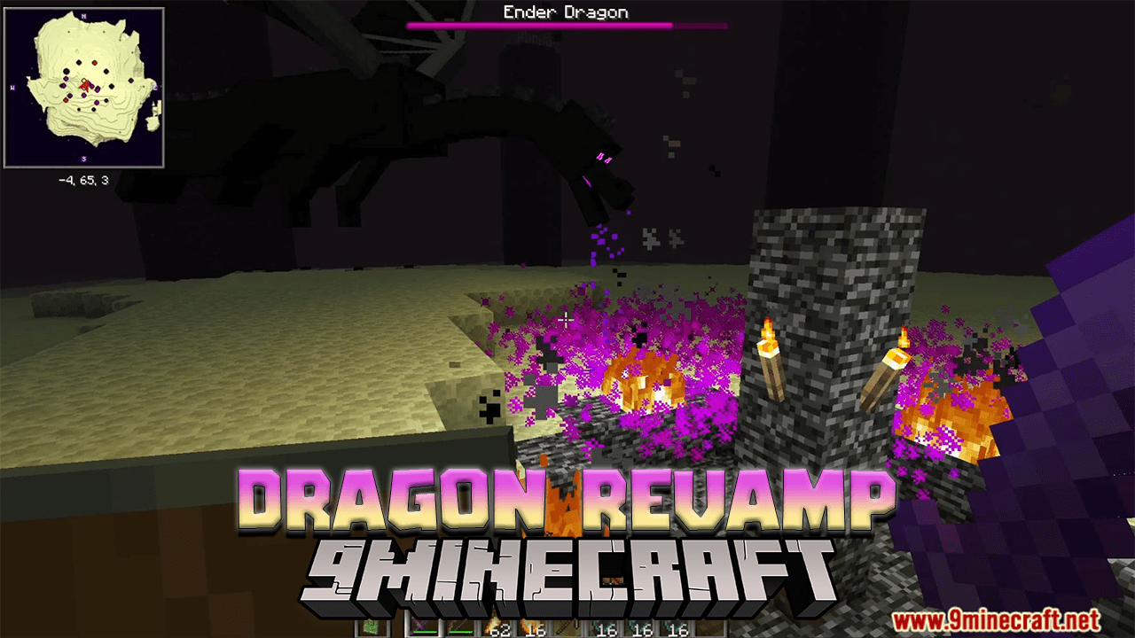 Dragon Revamp Data Pack (1.20.4, 1.19.4) - Unleash the Power of Mighty Dragons! 1