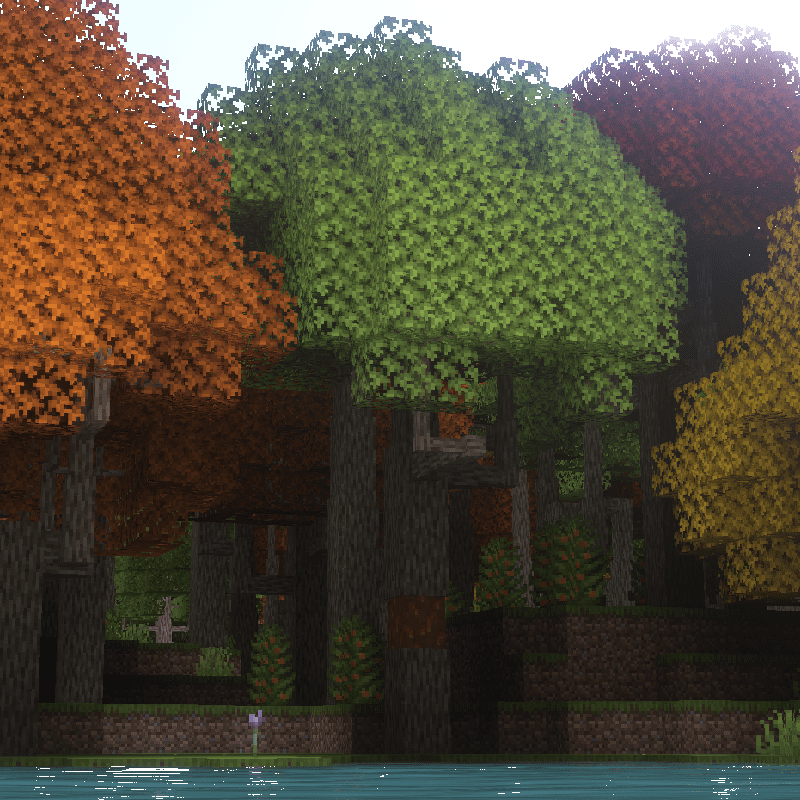 Dynamic Trees Autumnity Mod (1.18.2, 1.16.5) - Compatibility Addon 2