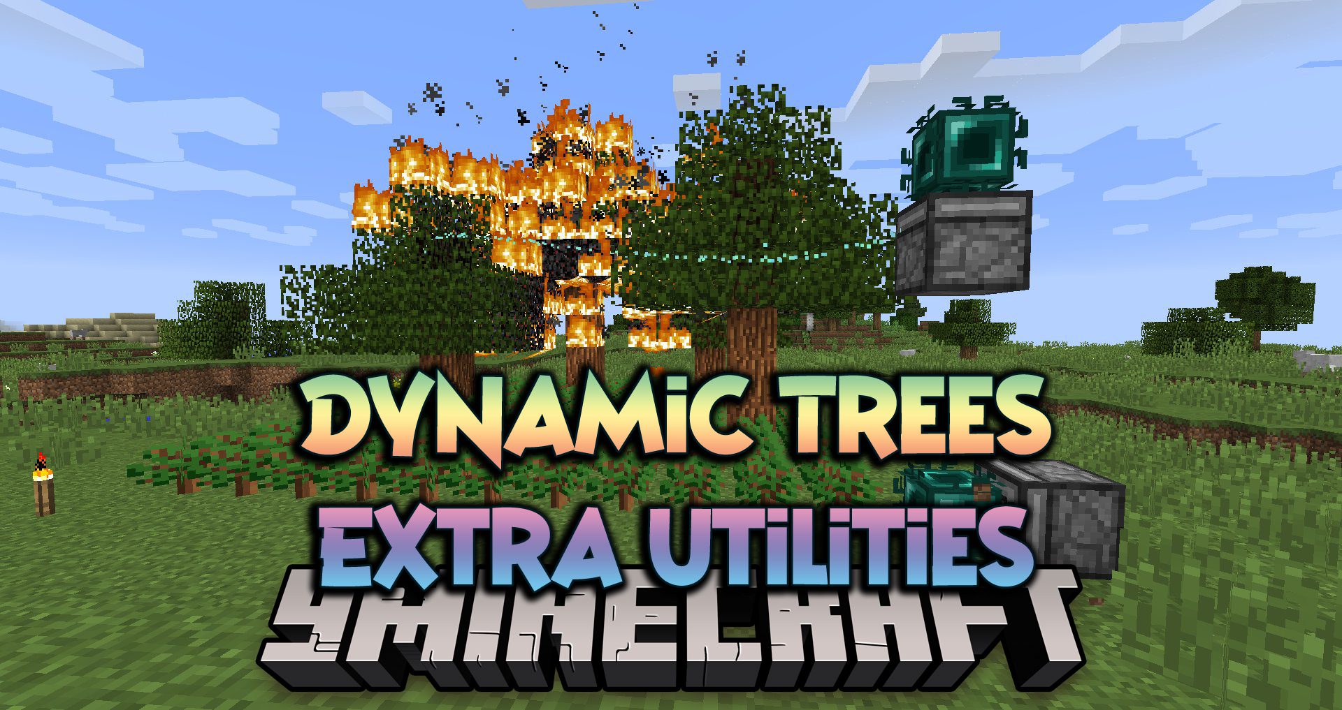 Dynamic Trees Extra Utilities Mod (1.12.2) - Compatibility Addon 1