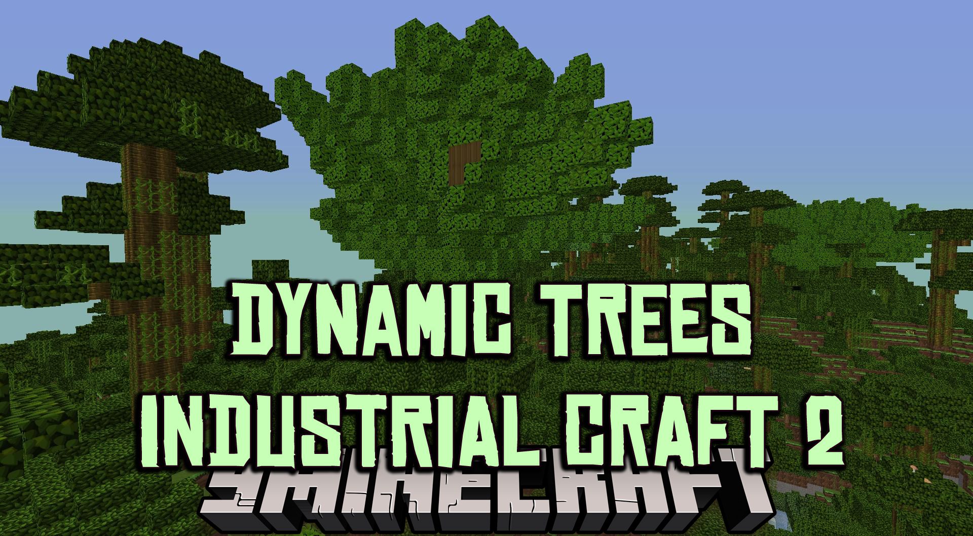 Dynamic Trees Industrial Craft 2 Mod (1.12.2) - Compatibility Addon 1