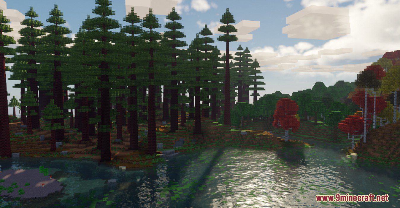 Dynamic Trees Oh The Biomes You'll Go Mod (1.18.2, 1.16.5) - Compatibility Addon 4