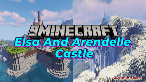 Elsa And Arendelle Castle Map (1.20.4, 1.19.4) – Icy Splendor Thumbnail