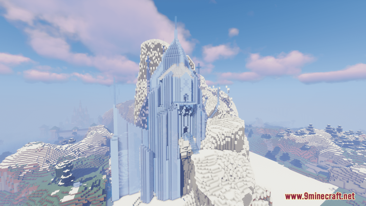 Elsa And Arendelle Castle Map (1.20.4, 1.19.4) - Icy Splendor 6