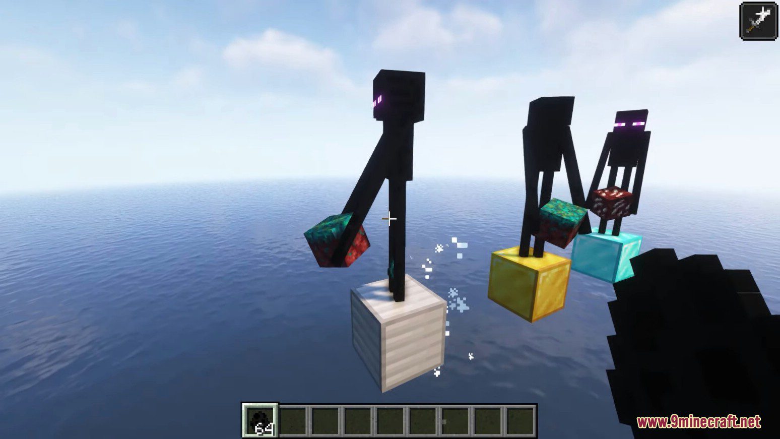 Endermen Spawn with Blocks Mod (1.20.1, 1.19.4) - Make Endermen More Useful 5