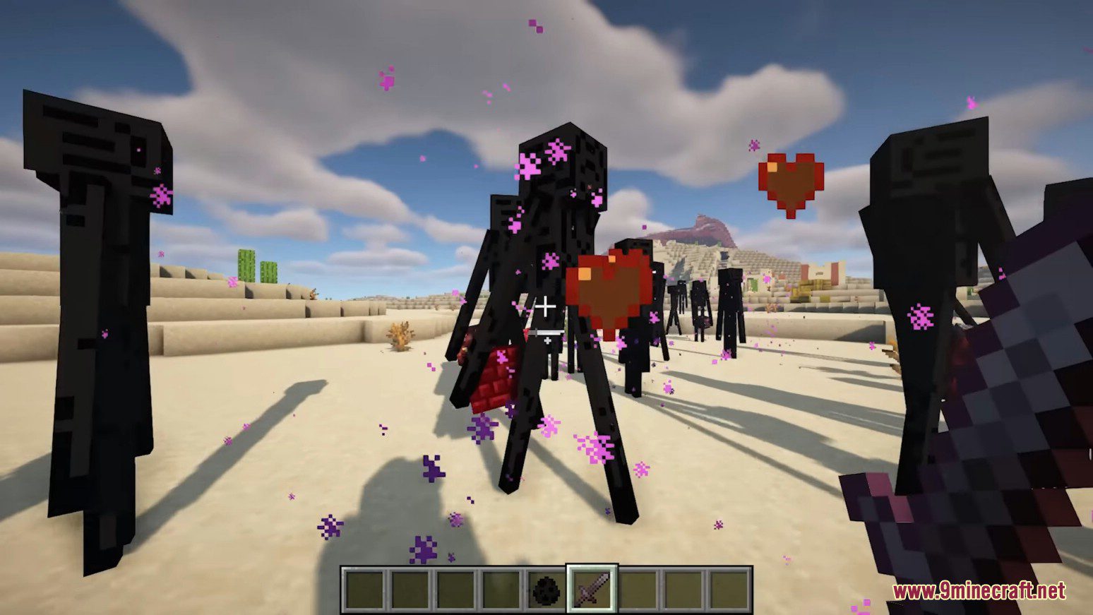 Endermen Spawn with Blocks Mod (1.20.1, 1.19.4) - Make Endermen More Useful 7