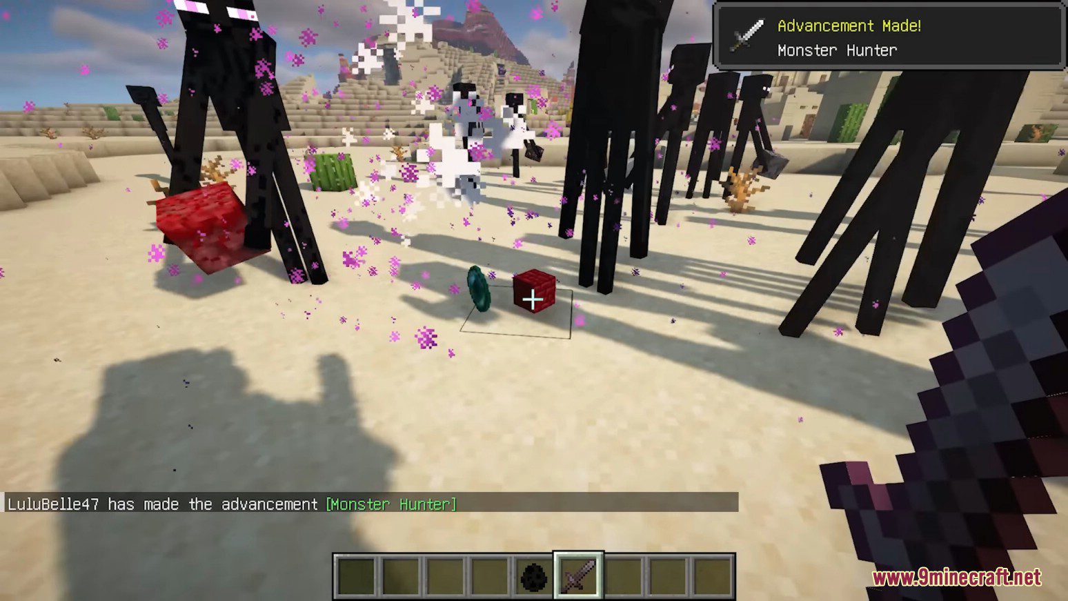 Endermen Spawn with Blocks Mod (1.20.1, 1.19.4) - Make Endermen More Useful 8