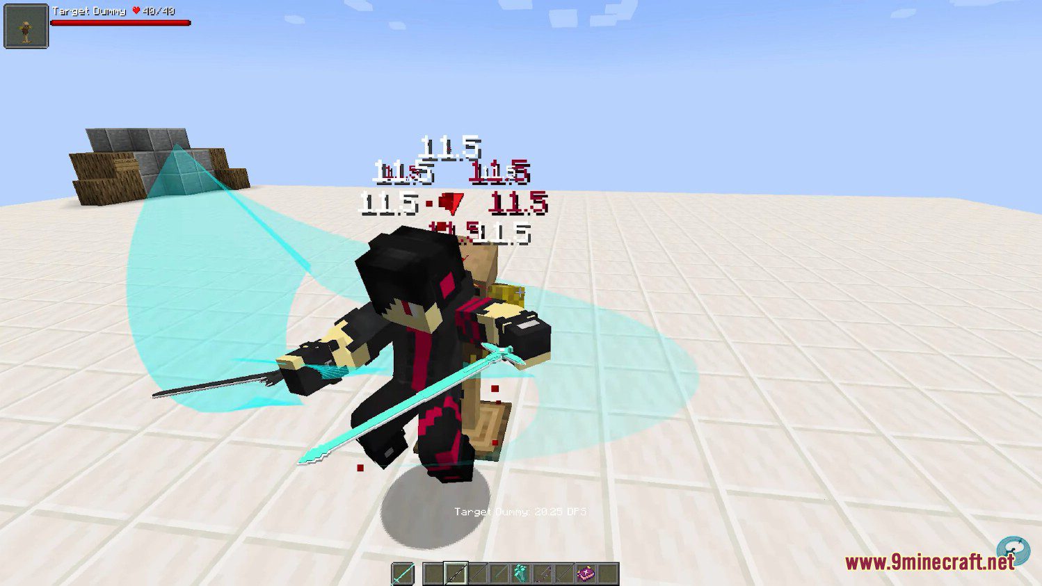 Epic Fight ACG Addon Pack Mod (1.18.2, 1.16.5) - SAO, Genshin Impact, One Piece 12