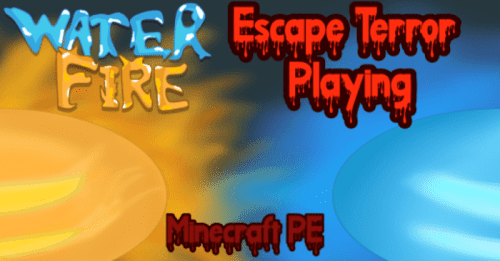 Escape Terror Playing Map (1.20) – MCPE/Bedrock Horror Map Thumbnail
