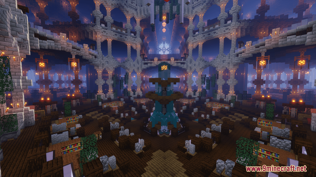 Eterna The Grand Library Map (1.21.1, 1.20.1) - A Knowledge Adventure 9