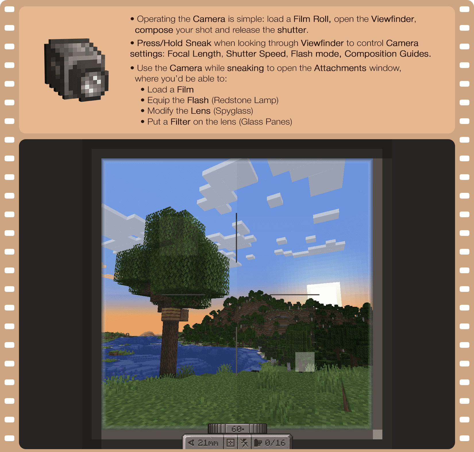 Exposure Mod (1.20.1, 1.19.2) - Camera Mod With Focus on Aesthetics 2