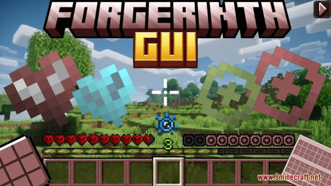 FORGERINTH GUI+ Resource Pack (1.20.6, 1.20.1) - Texture Pack 1