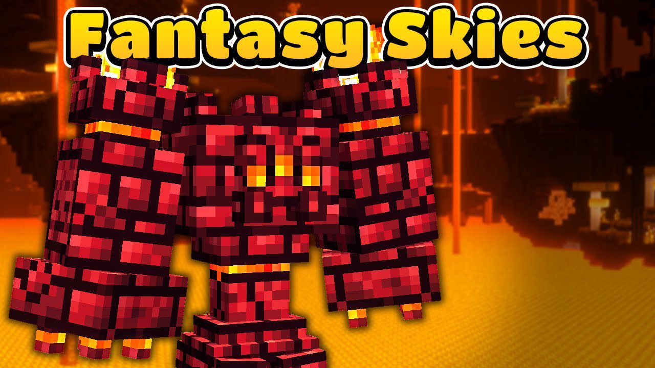 Fantasy Skies Modpack (1.20.1) - A Mystical RPG Skyblock 3