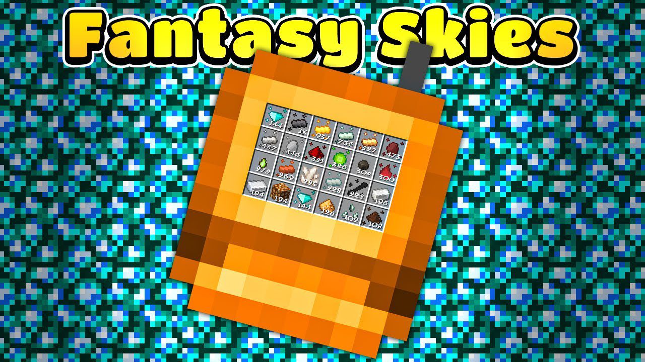 Fantasy Skies Modpack (1.20.1) - A Mystical RPG Skyblock 6