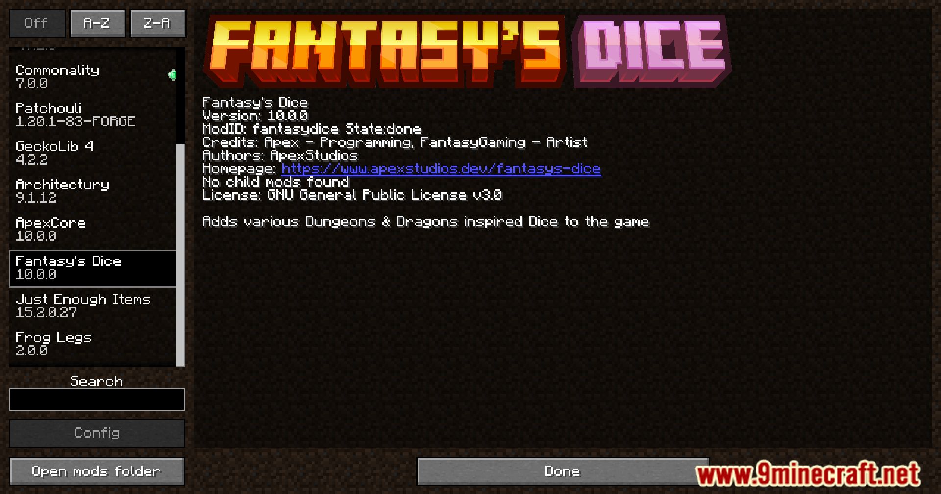 Fantasy's Dice Mod (1.20.1, 1.19.4) - Roll The Dice, Embrace Dungeons & Dragons Vibes!!! 2