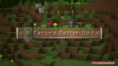 Farcr’s Better Dirt Resource Pack (1.20.4, 1.19.4) – Texture Pack Thumbnail