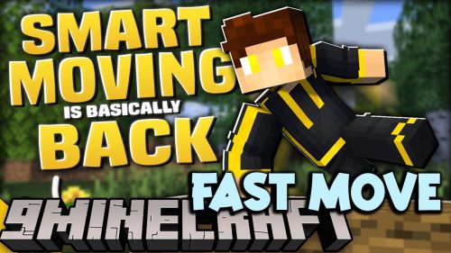 Fast Move Mod (1.21.1, 1.20.1) – Parkour Movement, Smart Moving Thumbnail