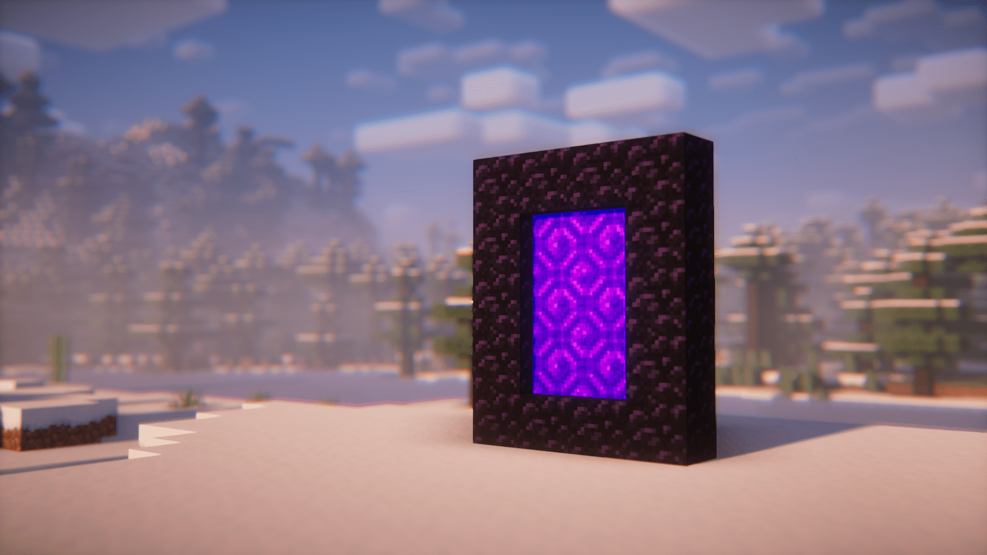 Fastest Portals Mod (1.20.1, 1.20) - Removes The Portal Animation To Save Time 2