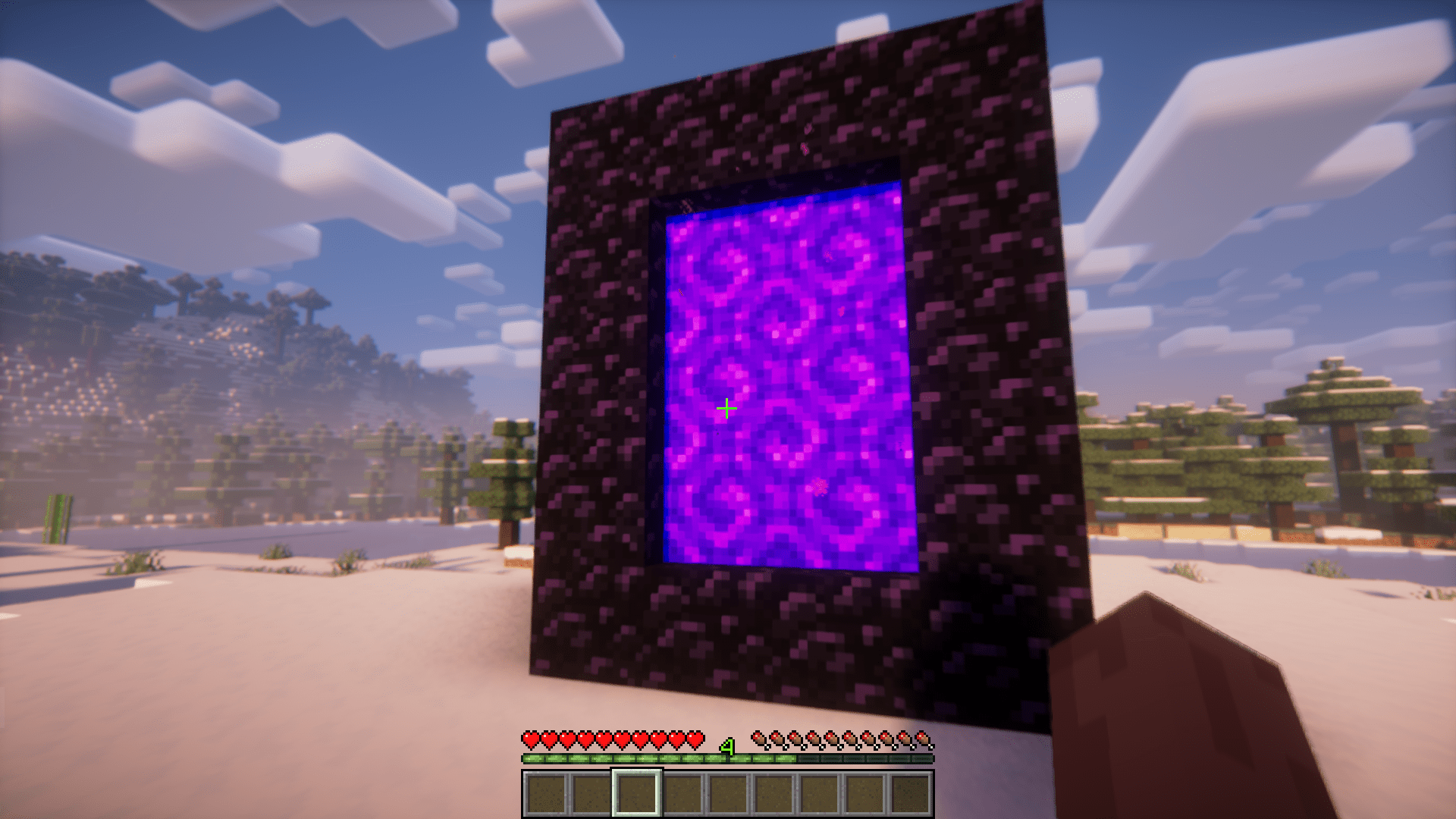 Fastest Portals Mod (1.20.1, 1.20) - Removes The Portal Animation To Save Time 3