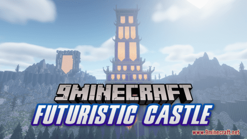 Futuristic Castle Map (1.21.1, 1.20.1) – Nexogalactic Citadel Thumbnail