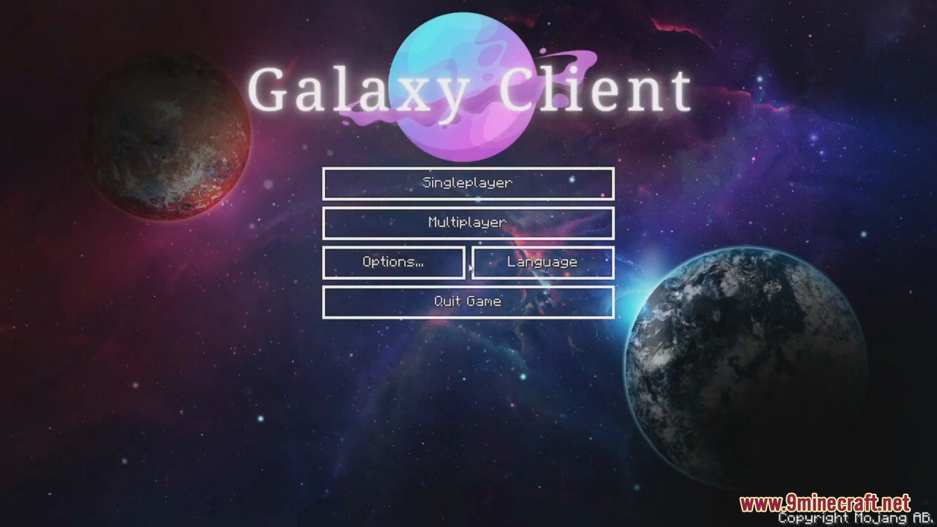 Galaxy Client (1.8.9) - Boost FPS, Good Hit 2