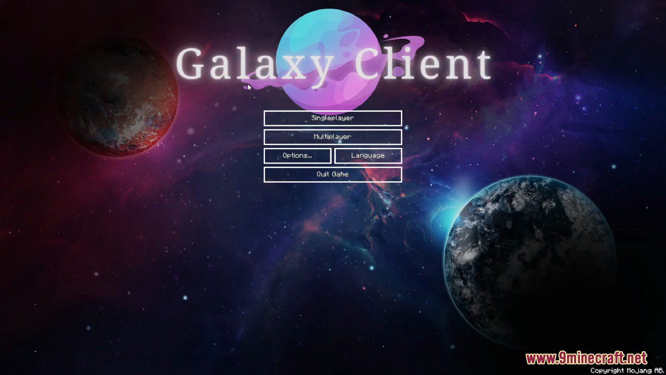 Galaxy Client (1.8.9) - Boost FPS, Good Hit 7