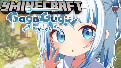 Gawr Gura Mod (1.18.2, 1.16.5) – Virtual YouTuber Thumbnail