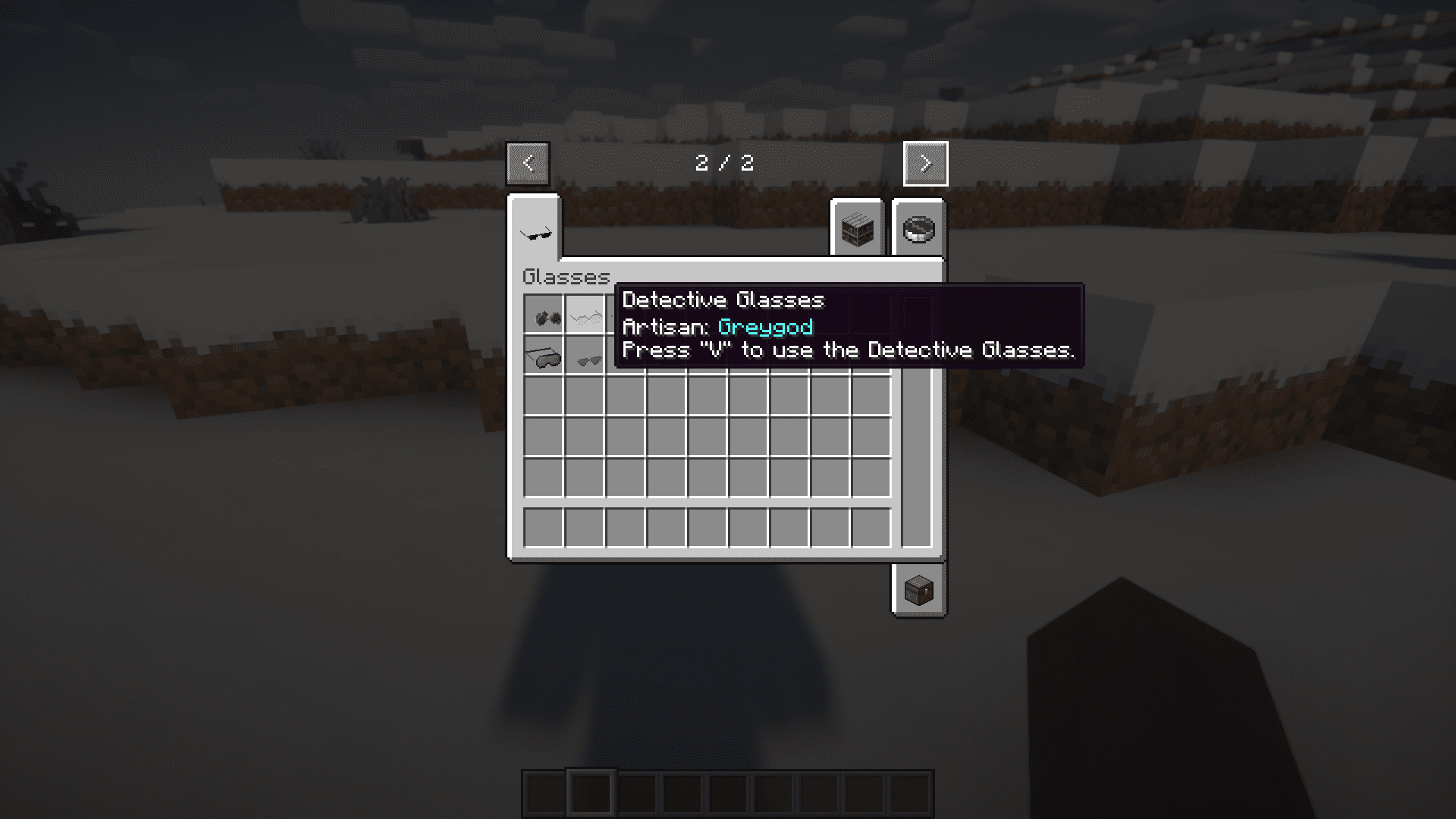 Glasses Mod (1.20.4, 1.20.2) - Wearable Glasses With Unique Features 10