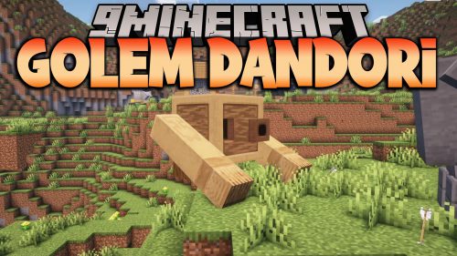 Golem Dandori Mod (1.20.2, 1.20.1) – First of Stone Golem from Minecraft Legends Thumbnail