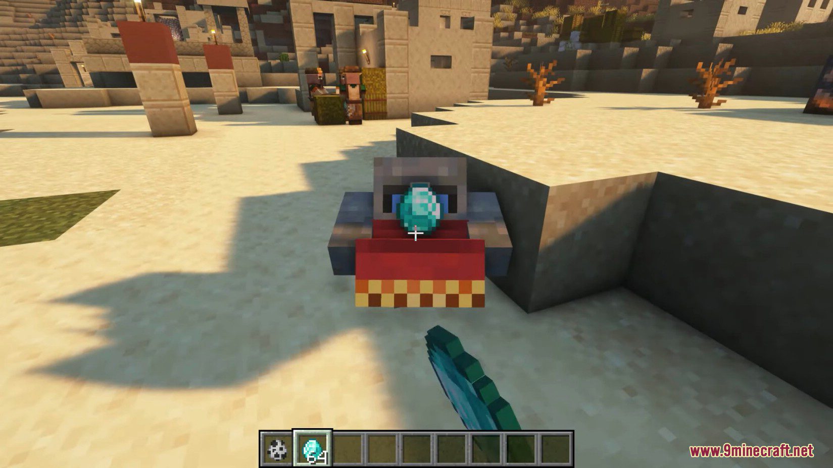 Golem Dandori Mod (1.20.2, 1.20.1) - First of Stone Golem from Minecraft Legends 5