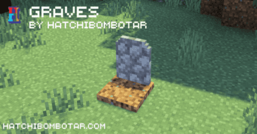 Graves Addon (1.20) – MCPE/Bedrock Mod Thumbnail