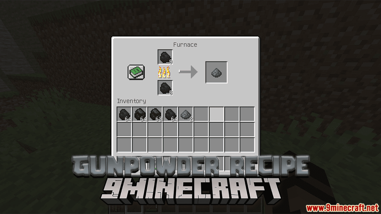 Gunpowder Recipe Data Pack (1.20.4, 1.19.4) - Revolutionizing Explosive Crafting! 1