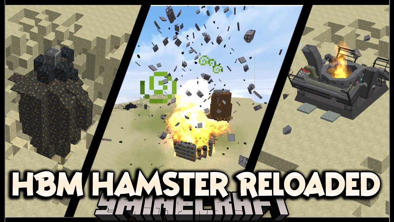 HBM Hamster Reloaded Modpack (1.12.2) - Raid The Nuclear Reactor 1