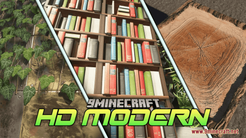 HD Modern Ressource Pack (1.20.6, 1.20.1) – Texture Pack Thumbnail